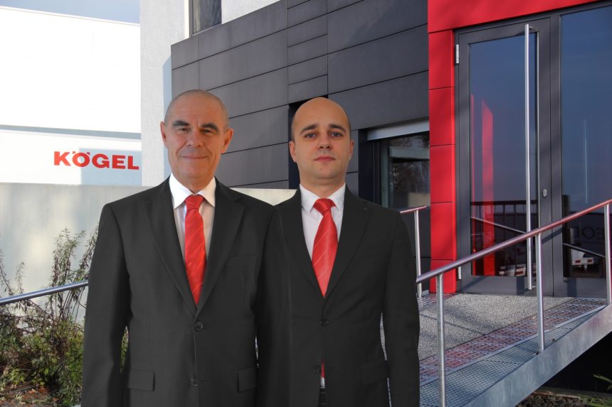 Kögel în România: Luigi Meclea - director de vânzări, Marius Popescu - Key Account Manager