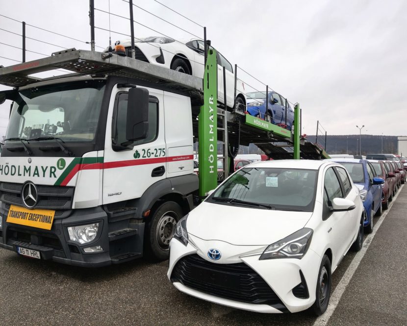 Hödlmayr România Toyota transport auto