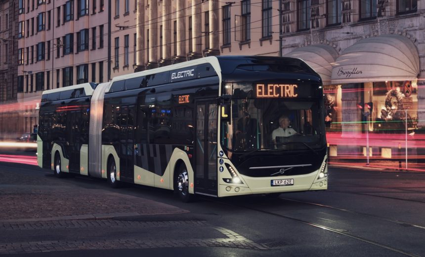 Volvo 7900 Electric Articulated BUsworld 2019