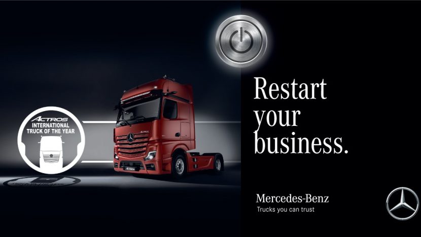Rate amânate 3 luni pentru camioane Mercedes din stoc în România