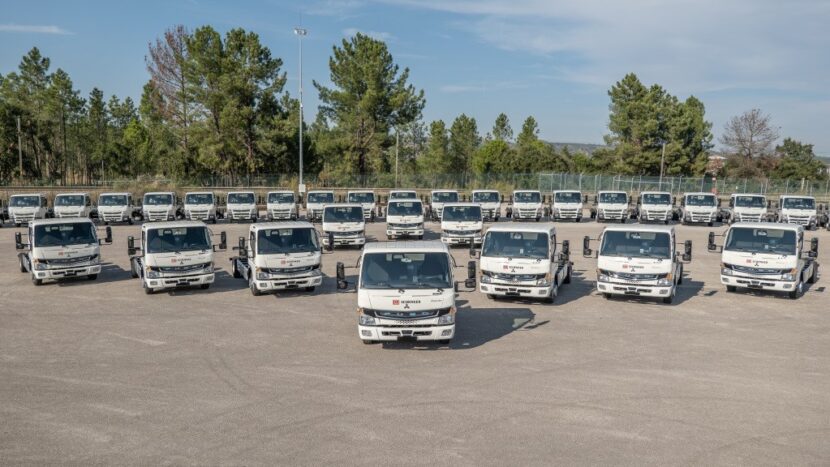 36 de camioane electrice FUSO eCanter pentru DB Schenker