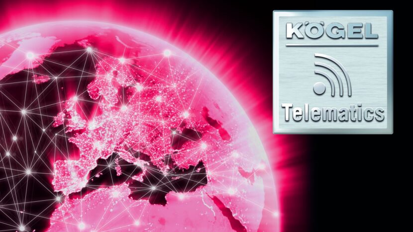 Kögel Telematics furnizează date către toate portalurile telematice uzuale
