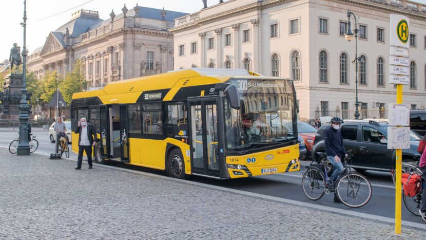 Solaris a livrat 90 de autobuze electrice la Berlin